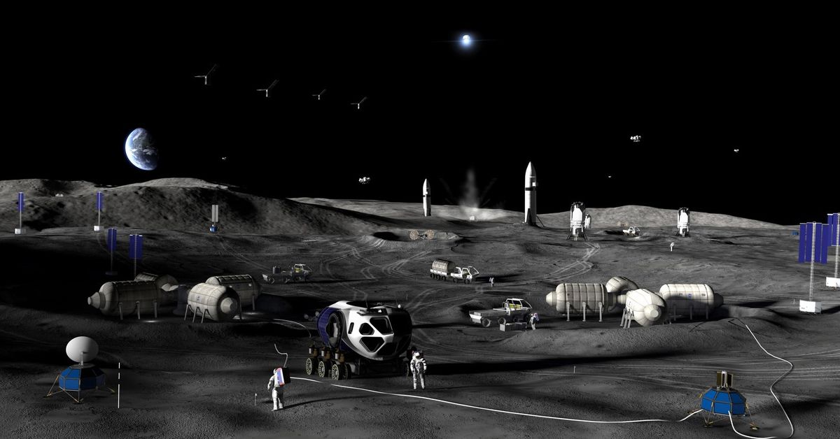 NASA construirá uma base lunar permanente e pretende enviar humanos de volta até 2028