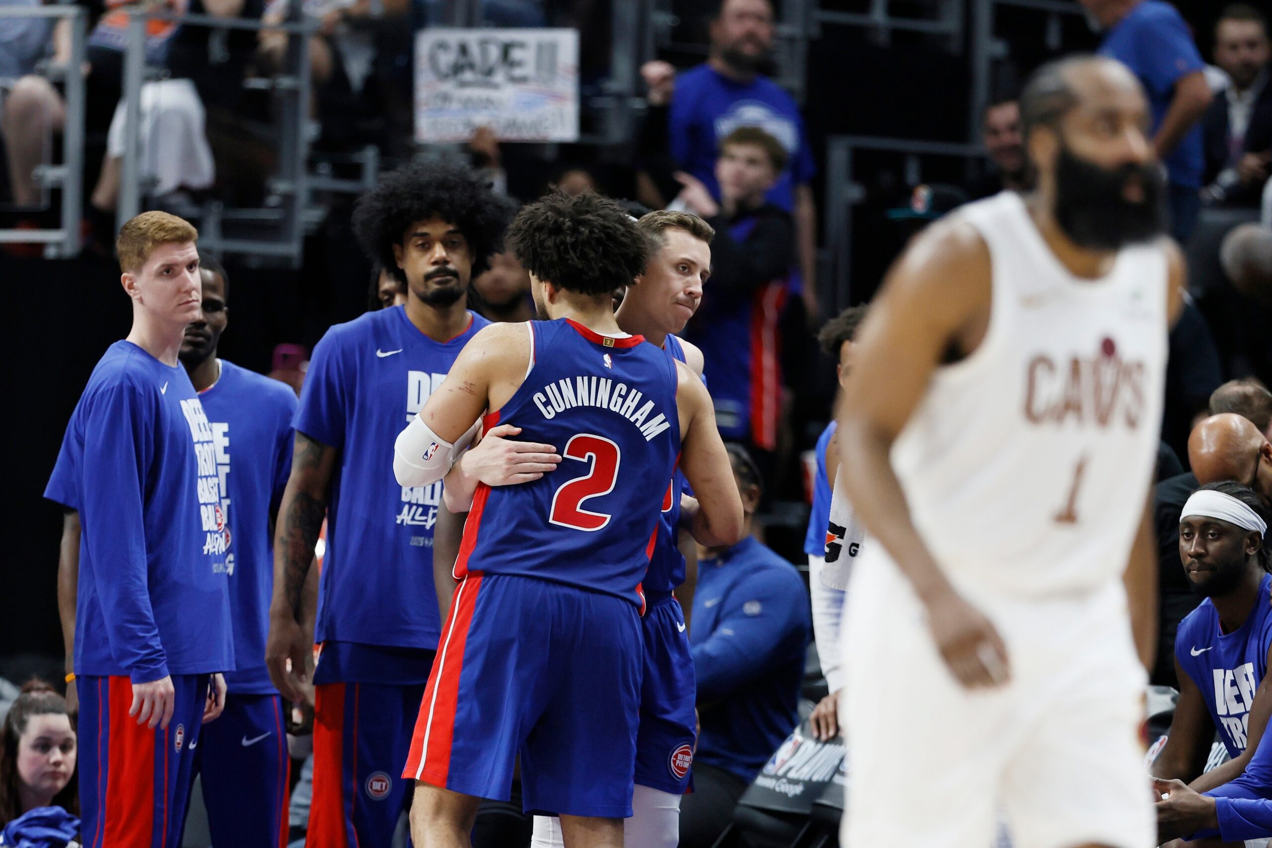 Cade Cunningham Detroit Pistons x Cleveland Cavaliers NBA Playoffs, jogo 7