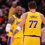 LeBron James Luka Doncic Lakers NBA