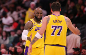NBA: Lakers querem LeBron ao lado de Luka Doncic, diz GM Rob Pelinka LeBron James Luka Doncic Lakers NBA