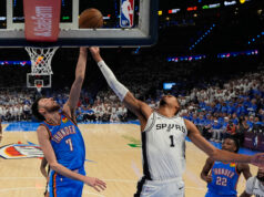 NBA: Spurs e Thunder lutam contra lesões enquanto as finais do Oeste são transferidas para San Antonio Cronograma dos Playoffs da NBA San Antonio Spurs x Oklahoma City Thunder Victor Wembanyama Chet Holgren