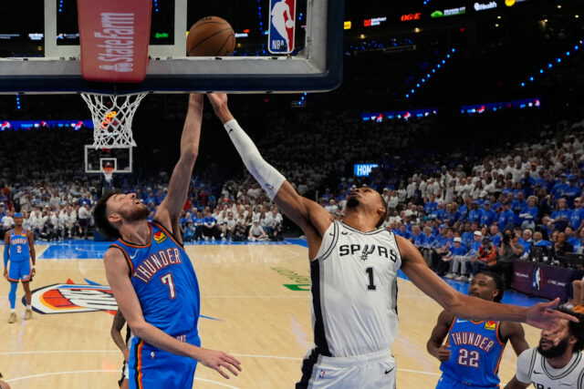 Cronograma dos Playoffs da NBA San Antonio Spurs x Oklahoma City Thunder Victor Wembanyama Chet Holgren