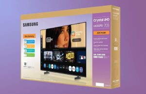 Não compre agora: Dua Lipa não está tentando lhe vender uma Smart TV Samsung Não compre agora: Dua Lipa não está tentando lhe vender uma Smart TV Samsung