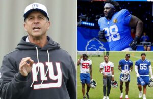 Não demorou muito para John Harbaugh deixar sua marca no elenco dos Giants Não demorou muito para John Harbaugh deixar sua marca no elenco dos Giants