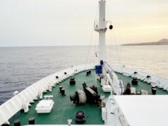 Navio de cruzeiro atingido por hantavírus irá para a Espanha por suspeita de transmissão humano-humana O MV Hondius está atualmente ancorado ao largo da Praia, Cabo Verde.