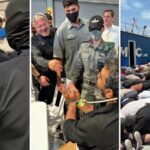 Cenas chocantes das imagens divulgadas pelo Ministro da Segurança Nacional de Israel, Itamar Ben-Gvir.