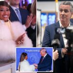 Nicki Minaj dá crédito a Gavin Newsom por incliná-la para Trump após o governo. 'me ignorou completamente'