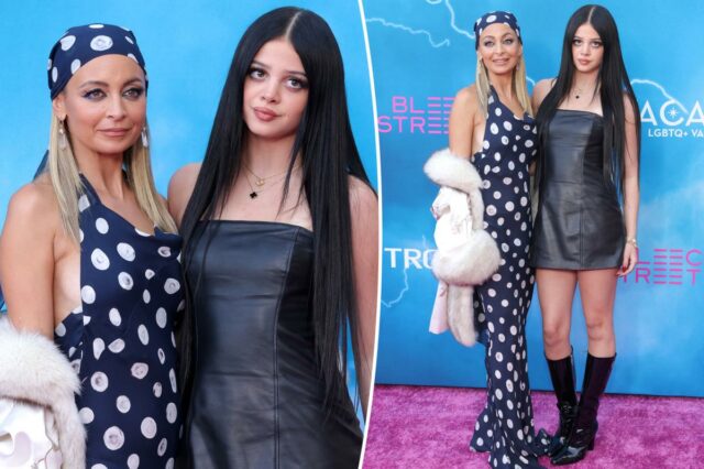 Nicole Richie faz uma rara aparição com a filha Kate Nicole Richie faz uma rara aparição com a filha Kate Madden, 18, no ‘Stop! Que! Trem!' estreia