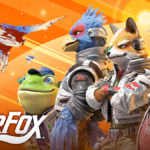 Uma captura de tela de uma missão em ‘Star Fox’.