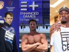 No buraco da agulha – os jogos aprimorados, também conhecidos como Steroid Olympics No buraco da agulha – os jogos aprimorados, também conhecidos como Steroid Olympics