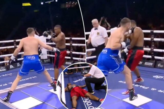Nocaute brutal com primeiro soco encerra luta de boxe em polêmica: 'Super injusto'
