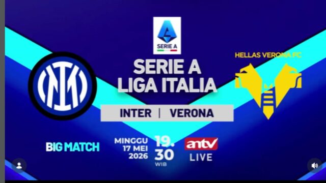 Nonton Sekarang! Inter de Milão x Hellas Verona ao vivo da ANTV, assista ao Troféu!
