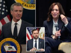 Nova pesquisa eleitoral presidencial de 2028 divulgada – e é uma notícia terrível para Gavin Newsom e Kamala Harris Nova pesquisa eleitoral presidencial de 2028 divulgada – e é uma notícia terrível para Gavin Newsom e Kamala Harris