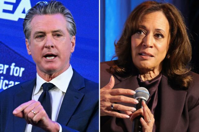 Nova pesquisa presidencial mostra Gavin Newsom e Kamala Harris em empate enquanto o relatório sobre a candidatura de 2024 expõe as falhas do partido
