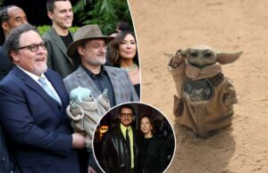 Novo filme de ‘Star Wars’ criticado pela crítica, deixando a lendária franquia lutando por seu futuro Pedro Pascal e Kathleen Kennedy na Cerimônia de Mãos e Pegadas de Sigourney Weaver.