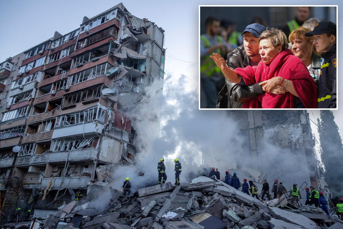 Número de mortos em ataque a prédio de apartamentos em Kyiv agora é de 24