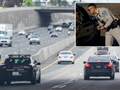 Número impressionante de demônios da velocidade citados por dirigirem a mais de 160 km/h durante a repressão na Califórnia Número impressionante de demônios da velocidade citados por dirigirem a mais de 160 km/h durante a repressão na Califórnia