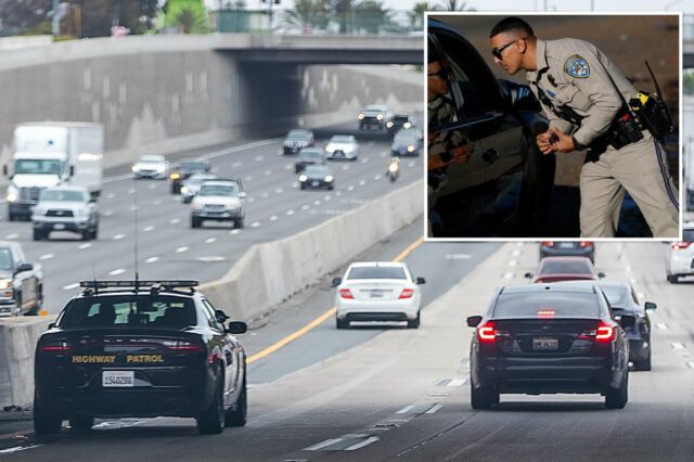 Número impressionante de demônios da velocidade citados por dirigirem a mais de 160 km/h durante a repressão na Califórnia
