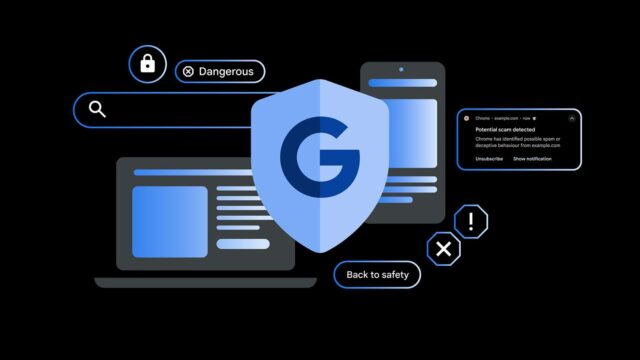 O Android começará a encerrar chamadas automaticamente para protegê-lo de Um usuário circulando um texto suspeito em um smartphone para ativar um aviso de fraude de IA do Google.