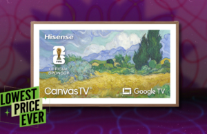 O Hisense CanvasTV é uma ótima alternativa ao ‘The Frame’ da Samsung e agora está com desconto de US $ 500 O Hisense CanvasTV é uma ótima alternativa ao ‘The Frame’ da Samsung e agora está com desconto de US $ 500