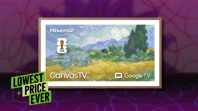 O Hisense CanvasTV é uma ótima alternativa ao ‘The Frame’ da Samsung e agora está com desconto de US $ 500

