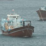 O Irã afirma ter coordenado a passagem de 26 navios para fora de Ormuz em 24 horas