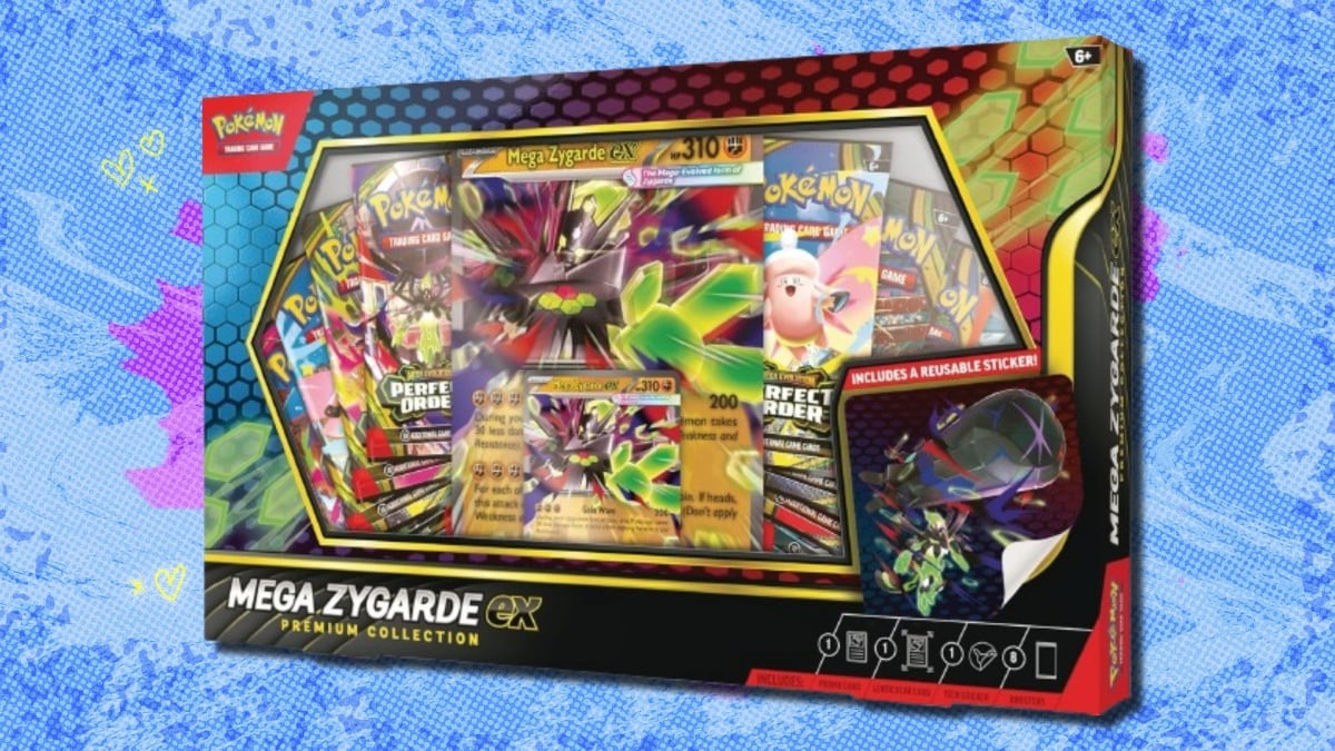 O Pokémon TCG: Mega Zygarde ex Premium Collection obtém grande redução de preço – economize mais de US$ 10 na Amazon