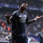 Vinicius Jr em ação.