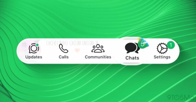 O WhatsApp finalmente começa a lançar o Liquid Glass de forma mais ampla no iOS
