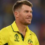 David Warner da Austrália.