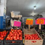 Preços em um mercado atacadista de alimentos no México