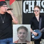 O baixista do Chase Matthew, Carsen Richards, acusado de crimes sexuais infantis após ser preso no festival de Kentucky