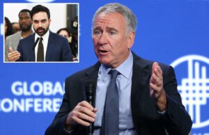 O bilionário Ken Griffin reduz empregos em Nova York em resposta às palhaçadas de Mamdani de ‘taxar os ricos’ – gerando temores de que o êxodo de ricos tenha começado O bilionário Ken Griffin reduz empregos em Nova York em resposta às palhaçadas de Mamdani de 'taxar os ricos' - gerando temores de que o êxodo de ricos tenha começado