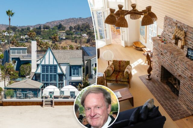 O bilionário Ron Burkle arrecada US $ 19,99 milhões por sua casa à beira-mar em Malibu
