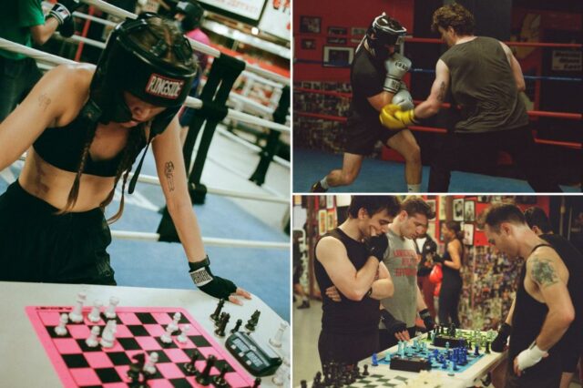 O boxe xadrez é o esporte sangrento híbrido que está O boxe xadrez é o esporte sangrento híbrido que está tomando conta de Nova York: 'Socos reais na cara, sem truques'
