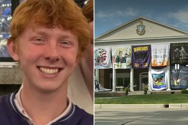 O calouro do Kansas State, Jack Fleischaker, 19, morre após cair da janela da casa da fraternidade

