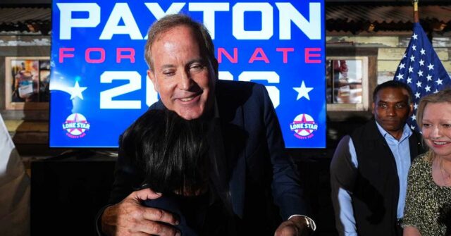 O candidato escolhido a dedo por Trump pode custar ao Ken Paxton perdeu a visão de um olho em um acidente de esconde-esconde quando tinha 12 anos.