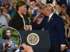 O companheiro de equipe dos Giants não está feliz com Jaxson Dart exaltando Trump: ‘Pensei que isso fosse IA’ O companheiro de equipe dos Giants não está feliz com Jaxson Dart exaltando Trump: 'Pensei que isso fosse IA'
