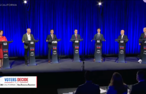 O debate final do governador da Califórnia ignora completamente as questões de Hollywood O debate final do governador da Califórnia ignora completamente as questões de Hollywood