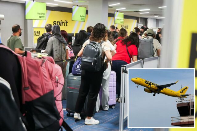 O desligamento da Spirit Airlines provoca um pandemônio no LAX enquanto os passageiros ficam presos: 'Louco'
