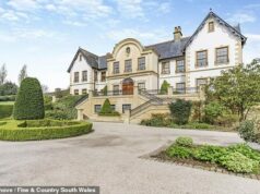 O drama da vida real por trás da propriedade Rivals de Danny Dyer: a nova mansão de Star na última série era a casa do magnata multimilionário das tortas – cujo herdeiro cometeu um assassinato violento O luxuoso Foxfield, na foto, fica no idílico subúrbio de Lisvane, com vista para Cardiff, mas tem um drama da vida real passando por suas paredes