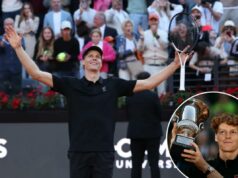 O escaldante Jannik Sinner entra no Aberto da França invicto no saibro após a vitória no Aberto da Itália Jannik Sinner da Itália comemora a vitória contra Casper Ruud da Noruega na final de simples masculino no décimo terceiro dia do Internazionali BNL D'Italia 2026 no Foro Italico em 17 de maio de 2026 em Roma, Itália.