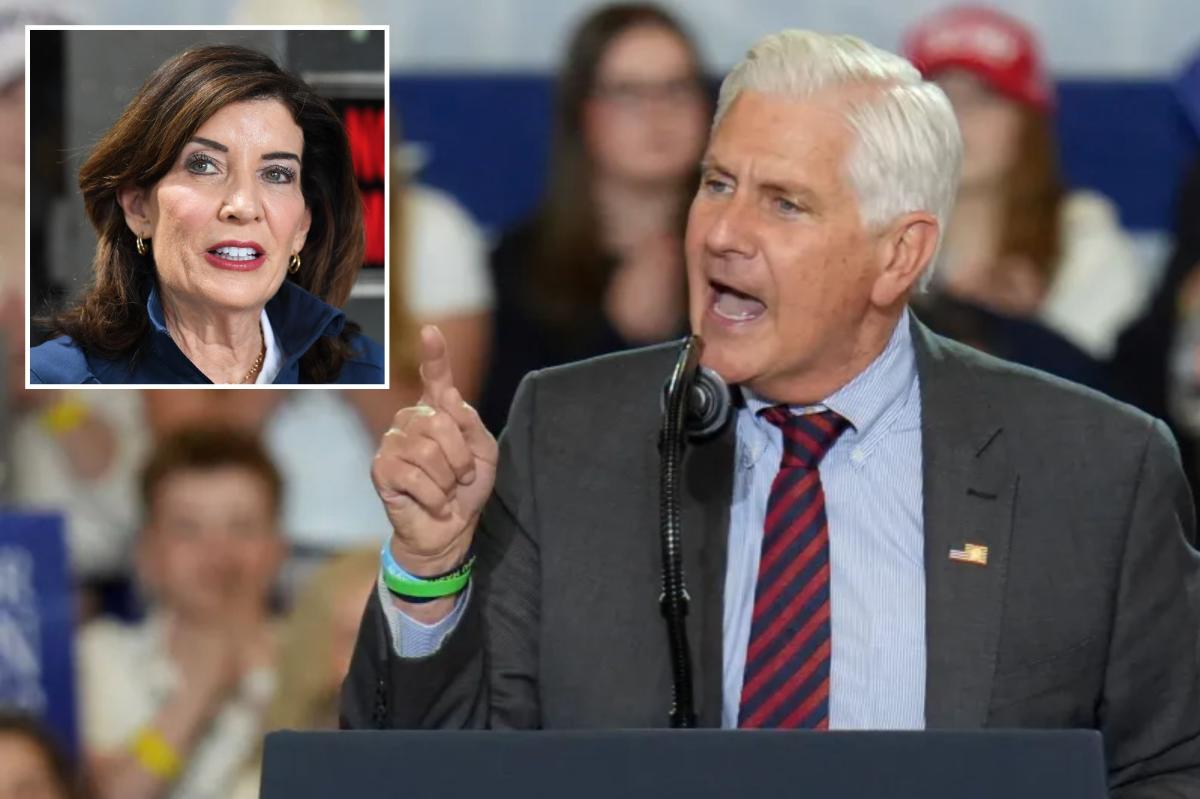 O esperançoso governador do Partido Republicano em Nova York, Bruce Blakeman, monta o esforço ‘Vote Affordable Party’