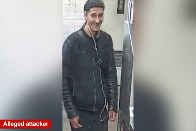 Arif Nour, 23, se rendeu na segunda-feira na 108ª Delegacia do NYPD - duas semanas depois de supostamente encurralar uma estranha de sua idade e arrastá-la por uma rua comercial de Sunnyside Gardens até uma estação elevada de metrô, disseram as autoridades.