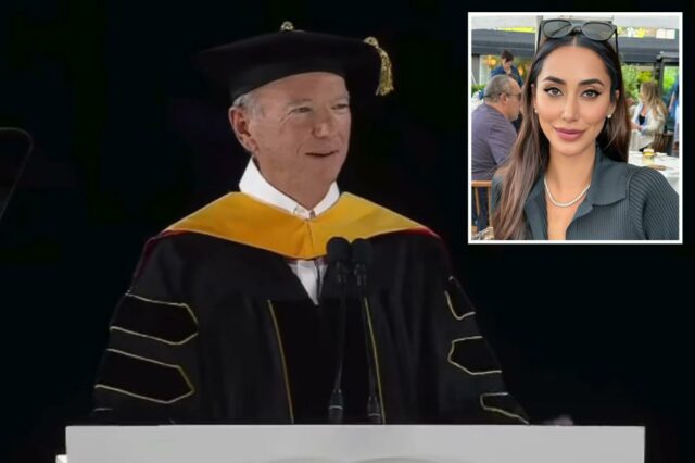O ex-CEO do Google, Eric Schmidt, vaiado na formatura do Arizona por causa da IA, alegações de assédio sexual de uma namorada muito mais jovem
