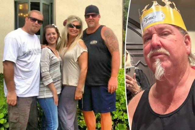 O ex-aluno de 'Storage Wars', Brandon Sheets, lamenta seu pai, Darrell Sheets, uma semana após sua morte

