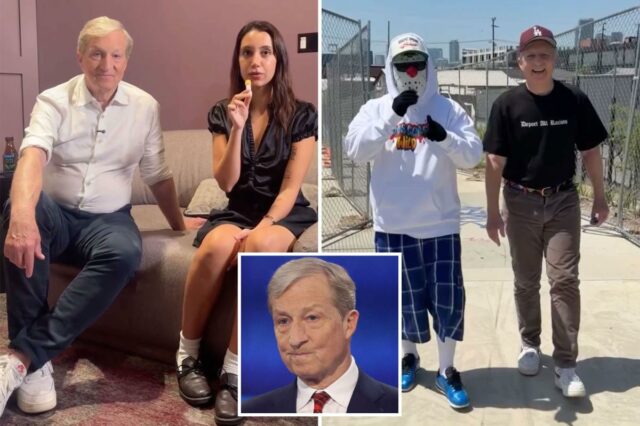 O exército de influenciadores pagos de Tom Steyer revelado em O exército de influenciadores pagos de Tom Steyer revelado em registros enquanto os críticos atacam táticas enganosas