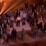 O Hawkstone Farmers' Choir se tornou o ato final para chegar ao Britain Got Talent depois que os artistas de drones Celestial foram enviados em uma reviravolta chocante do Golden Buzzer no sábado