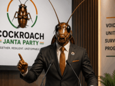 O fundador do Cockroach Janta Party diz que o governo indiano retirou o site do ar O fundador do Cockroach Janta Party diz que o governo indiano retirou o site do ar