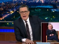 O gráfico de Hillary Clinton que nunca chegou ao ‘Late Show’ foi revelado no início da semana passada de Stephen Colbert O gráfico de Hillary Clinton que nunca chegou ao 'Late Show' foi revelado no início da semana passada de Stephen Colbert